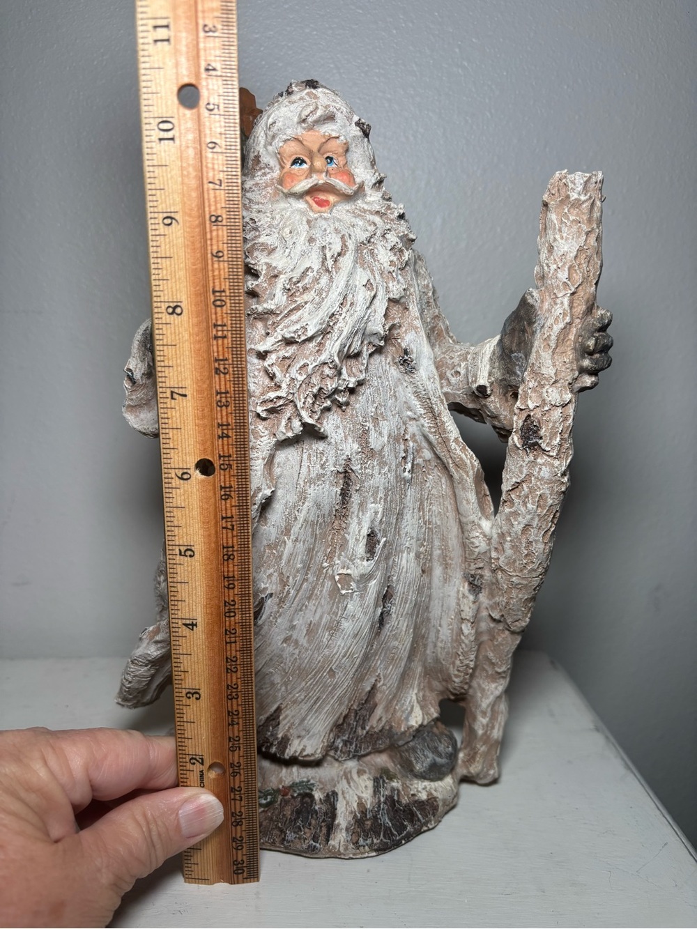 BirchBark Rustic Santa - Picture 8 of 12